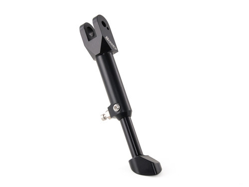 <ul>
<li>Specifically designed for the BMW S1000RR &amp; M1000RR</li>
<li>Adjustable kickstand for bikes lowered 2&rdquo; or less using<br /><a style="color: blue;" href="%%GLOBAL_ShopPathSSL%%/window-link-kit-adjustable-5-rod-s1000rr-10-19-hp4-12-15-s1000r-14-20-and-s1000xr-15-19/" target="_blank">Brock's Performance Window Link Set (5" Rod)</a></li>
<li>Billet 6061-T6 aluminum construction</li>
<li>Mil-spec black anodized finish with laser etched logo</li>
<li>Corrosion free stainless steel hardware</li>
<li>Uses OEM rubber stop and switch assembly</li>
<li><a style="color: blue;" href="%%GLOBAL_ShopPathSSL%%/content/Instructions/S1000RR/992807.pdf" target="_blank">Click here to view Installation Instructions</a></li>
</ul>
<div class="moretab" data-title="Product Details">
<p>Are you worried about your lowered S1000RR falling over? Tired of looking at the ugly hacksaw job on your stock kickstand? Sick of carrying a block of wood with you after raising your S1000RR for additional cornering clearance? Do you just want a trick, lightweight alternative to the stock kickstand? Great News! Brock&rsquo;s Performance brings you the BrockSTAND&trade;! The beautifully crafted, fully adjustable BrockSTAND is just what you need.</p>
<p>Not only have we reinvented the typical adjustable kickstand, our engineering department used some of the same highly technical Computer Aided Design (CAD), Computer Aided Manufacturing (CAM) and Finite Element Analysis (FEA) as was used by the OEM to develop a true factory-quality aftermarket product. We then black anodize the body and oversized hot-asphalt-busting foot, and complete the job with a subtle laser-etched Brock&rsquo;s logo. We feel the BrockSTAND complements the quality and detail of the S1000RR, and we believe you will also.</p>
</div>
<div class="moretab" data-title="Technical">
<p><strong>Attention:</strong> This lightweight track-style kickstand was designed to support the weight of the motorcycle. Applying additional weight or force to the kickstand will increase the chances of failure. Activities including, but not limited to, sitting on the bike with the kickstand down, spinning the bike on the kickstand, strapping the bike down in a trailer with the kickstand engaged, etc. Failures associated with these types of behavior will not be warranted.</p>
</div>
