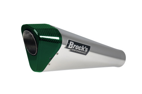 BST Carbon Fiber Exhaust Tip Green