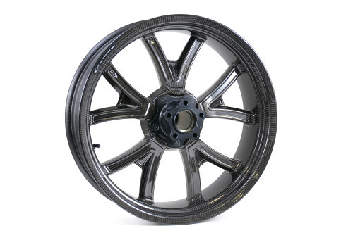 <ul> <li><span style="color: #666666; font-weight: bold;">SIZE :</span> 5.0" x 16"</li> <li><span style="color: #666666; font-weight: bold;">WEIGHT :</span> 9.55 lb. (4.33 kg)<br /> Add 0.60 lb. (0.272 kg) with Worldwide Bearings ceramic bearings<br /> Add 0.65 lb. (0.295 kg) with Worldwide Bearings steel bearings</li> <li><span style="color: #666666; font-weight: bold;">STATIC LOAD RATING :</span> 640 lb. (290 kg)<br /><a style="color: red;" href="http://blog.brocksperformance.com/bst-wheel-load-rating-information/" target="_blank"><strong>Click Here: Important Load Rating Safety Information</strong></a></li> <li><span style="color: #666666; font-weight: bold;">MATERIALS :</span> Carbon fiber and aluminum</li> <li><span style="color: #666666; font-weight: bold;">STYLE :</span> Five curved, split-spoke configuration</li> <li><span style="color: #666666; font-weight: bold;">VALVE STEMS :</span> BST Ultra-High-Speed (UHS) 90-degree, aluminum stems and caps</li> <li><span style="color: #666666; font-weight: bold;">APPROVALS :</span> DOT E and JWL for street and track use</li> <li><span style="color: #666666; font-weight: bold;">FITMENT :</span> Direct OEM replacement (see 'Fitment' tab for additional models)</li> <li><span style="color: #666666; font-weight: bold;">WARRANTY :</span> 2 Years</li> </ul> <p><a href="%%GLOBAL_ShopPathSSL%%/content/BST_Drawings/33013_8000_HD_Engineered_Drawings.pdf" target="_blank"><img src="https://cdn11.bigcommerce.com/s-415rnuyx4g/product_images/uploaded_images/images/HD_Engineering_Drawing_Th.jpg" alt="" width="415px" height="50px" align="left" /></a></p> <div class="moretab" data-title="Fitment"> <p><strong>Additional Model Fitment:</strong></p> <ul> <li>Fat Bob &ndash; FXDF (08-17)</li> </ul> </div> <div class="moretab" data-title="Product Details"> <p><iframe src="https://store-415rnuyx4g.mybigcommerce.com/content/Descriptions/BST_Wheels_Product_Details_Tab.html" width="575" height="500" frameborder="0"></iframe></p> </div> <div class="moretab" data-title="Technical"> <p><iframe src="https://store-415rnuyx4g.mybigcommerce.com/content/Descriptions/BST_Wheels_Technical_Tab.html" width="575" height="500" frameborder="0"></iframe></p> </div>