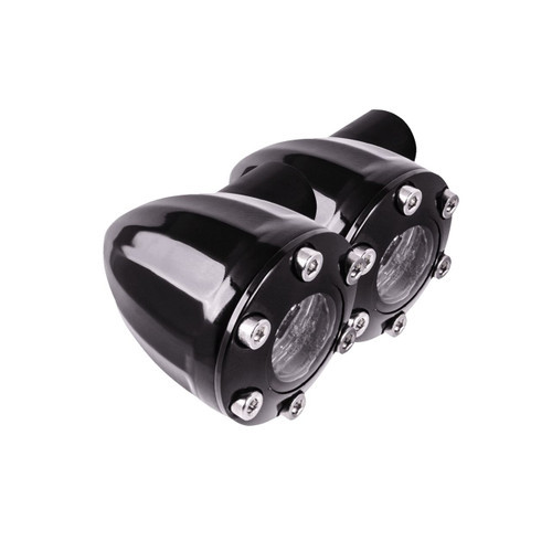 <ul>
<li>Juicer black turn signal</li>
<li>Simple, yet aggressively detailed styling</li>
<li>Illuminated by LEDs behind a smoked lens</li>
<li>CNC machined from billet aluminum</li>
<li>Designed for custom applications</li>
<li>Not plug and play, wiring required</li>
</ul>
<p><em>Installation should be performed following the OEM Harley-Davidson Service Manual and torque specifications</em></p>
<div class="moretab" data-title="About Vity's Design">
<p>Vity's goal is to dedicate the highest effort we possibly can into our original, custom designed products for your beloved Harley Davidson. Quality and customer satisfaction is imperative to us. We also love our heritage that helped us greatly in the process of creating this brand. Italian craftsmanship at its best.</p>
<p>Vity&rsquo;s Design showcases the natural beauty of CNC machining, in most products, by intentionally omitting final finishing processes such as tumbling, stonewashing, burnishing, or polishing.</p>
<p>The following quote from Vity's Design Founder, Matteo Vitali is translated from Italian: "From the incredible passion for Harley Davidson, my every single iron take shape. From a deep and meticulous study of materials, shapes and color, my accessories come to life."</p>
</div>