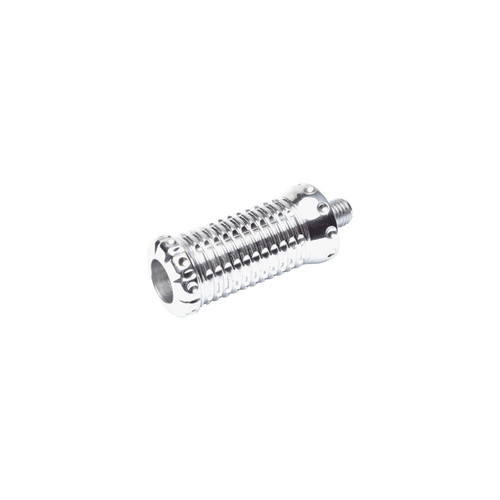 <ul>
<li>Chrome Shift / Brake Peg (one per box)</li>
<li>CNC machined from billet aluminum</li>
<li><strong>Fits most Harley Davidson models with 5/16-24 threads</strong></li>
<li>Designed to compliment <a style="color: blue;" href="%%GLOBAL_ShopPathSSL%%/v-twin/vitys-design/pegs-floorboards/" target="_blank">Vity's Design pegs and floorboards</a></li>
<li>Includes mounting hardware</li>
</ul>
<p><em>Installation should be performed following the OEM Harley-Davidson Service Manual and torque specifications</em></p>
<div class="moretab" data-title="About Vity's Design">
<p>Vity's goal is to dedicate the highest effort we possibly can into our original, custom designed products for your beloved Harley Davidson. Quality and customer satisfaction is imperative to us. We also love our heritage that helped us greatly in the process of creating this brand. Italian craftsmanship at its best.</p>
<p>Vity&rsquo;s Design showcases the natural beauty of CNC machining, in most products, by intentionally omitting final finishing processes such as tumbling, stonewashing, burnishing, or polishing.</p>
<p>The following quote from Vity's Design Founder, Matteo Vitali is translated from Italian: "From the incredible passion for Harley Davidson, my every single iron take shape. From a deep and meticulous study of materials, shapes and color, my accessories come to life."</p>
</div>