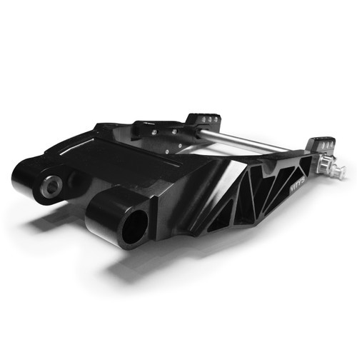 <ul>
<li>Black anodized performance swingarm</li>
<li>CNC-machined from a single solid block of high-strength aluminum</li>
<li>Provides maximum structural integrity and unmatched rigidity</li>
<li>Designed for stability and control while shedding the heavy OEM arm</li>
<li>Compatible with (09-26) Touring models</li>
<li>Includes an upgraded axle and bearings</li>
<li>Compatible with OEM brake caliper (108mm aftermarket radial mount caliper bracket <a style="color: blue;" href="%%GLOBAL_ShopPathSSL%%/vitys-touring-swingarm-caliper-bracket-black-09-24-touring-models/" target="_blank">available here</a>)</li>
<li>Precision engineered for optimum performance</li>
<li>Offers three shock mount positions: raised, stock, and lowered</li>
</ul>
<p><em>Installation should be performed following the OEM Harley-Davidson Service Manual and torque specifications</em></p>
<div class="moretab" data-title="About Vity's Design">
<p>Vity's goal is to dedicate the highest effort we possibly can into our original, custom designed products for your beloved Harley Davidson. Quality and customer satisfaction is imperative to us. We also love our heritage that helped us greatly in the process of creating this brand. Italian craftsmanship at its best.</p>
<p>Vity&rsquo;s Design showcases the natural beauty of CNC machining in most products by intentionally omitting final finishing processes such as tumbling, stonewashing, burnishing, or polishing.</p>
<p>The following quote from Vity's Design Founder, Matteo Vitali is translated from Italian: "From the incredible passion for Harley Davidson, my every single iron take shape. From a deep and meticulous study of materials, shapes and color, my accessories come to life."</p>
</div>