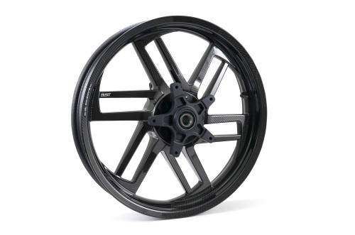 <p>Meet the new <strong>BST Reaper TEK&trade;</strong> wheels for Harley-Davidson<span>&reg;</span> V-Twin models. Engineered from premium aerospace carbon fiber, the scythe-inspired spokes fuse striking design with a dramatic improvement in ride quality, handling, and performance. Reaper TEK is the perfect blend of strength and style in an ultra-lightweight package &ndash; up to 60% lighter than OEM - that transforms how your bike feels on the road. Every wheel is built for real riders, delivering dependable strength while demanding attention.</p> <p>The Reaper TEK redefines the riding experience through precision weight reduction and superior balance, resulting in:</p> <ul> <li>Quicker acceleration</li> <li>Shorter braking distance</li> <li>Smoother suspension response to tame rough roads</li> <li>Agile, effortless cornering in every turn</li> <li>Steadfast control at any speed</li> <li>Composite resilience for long service life</li> <li>Increased fuel mileage</li> </ul> <p><strong><em>Bold. Lightweight. Relentlessly capable. The BST Reaper TEK&trade; is more than a wheel &mdash; it&rsquo;s a performance upgrade you can feel mile after mile.</em></strong></p> <ul> <li><span style="color: #666666; font-weight: bold;">SIZE :</span> 3.5" x 19"</li> <li><span style="color: #666666; font-weight: bold;">BRAKE ROTOR PCD :</span> 5 x 6.7&rdquo; (170mm) &ndash; &ldquo;Spoke Mounted&rdquo;</li> <li><span style="color: #666666; font-weight: bold;">WEIGHT :</span> 10.65 lb. (4.83 kg) <br /> Add 0.50 lb. (0.22 kg) with Worldwide Bearings ceramic bearings<br /> Add 0.60 lb. (0.27 kg) with Worldwide Bearings steel bearings</li> <li><span style="color: #666666; font-weight: bold;">STATIC LOAD RATING :</span> 500 lb. (227 kg)<br /> <a style="color: red;" href="http://blog.brocksperformance.com/bst-wheel-load-rating-information/" target="_blank"><strong>Click Here: Important Load Rating Safety Information</strong></a></li> <li><span style="color: #666666; font-weight: bold;">MATERIALS :</span> Carbon fiber and aluminum</li> <li><span style="color: #666666; font-weight: bold;">STYLE :</span> A bold six, split-spoke configuration, featuring a slanted profile and scythe-inspired accents</li> <li><span style="color: #666666; font-weight: bold;">VALVE STEMS :</span> BST Ultra-High-Speed (UHS) 90-degree, aluminum stems and caps</li> <li><span style="color: #666666; font-weight: bold;">APPROVALS :</span> DOT E and JWL for street and track use</li> <li><span style="color: #666666; font-weight: bold;">FITMENT :</span> Direct OEM replacement</li> <li><span style="color: #666666; font-weight: bold;">TPMS :</span> Compatible with OEM TPMS sensor assembly (see 'Fitment' tab for more info)</li> <li><span style="color: #666666; font-weight: bold;">WARRANTY :</span> 2 Years</li> <li><span style="color: #666666; font-weight: bold;">COMPLETE YOUR BUILD :</span> <a style="color: blue;" href="%%GLOBAL_ShopPathSSL%%/carbon-fiber-19-oem-style-front-fender-h-d-touring-models-14-23/" target="_blank"> Carbon fiber 19" OEM style front fenders available here</a></li> </ul> <p><strong><a style="color: blue;" href="%%GLOBAL_ShopPathSSL%%/content/brocknm/PDFS/BST_Reaper_TEK_Technical_Bulletin_2025_Rev1.pdf" target="_blank">Technical Bulletin for Reaper TEK Wheels (PDF)</a></strong></p> <p><a href="%%GLOBAL_ShopPathSSL%%/content/BST_Drawings/33014_7000_HD_Engineered_Drawings.pdf" target="_blank"><img src="https://cdn11.bigcommerce.com/s-415rnuyx4g/product_images/uploaded_images/images/HD_Engineering_Drawing_Th.jpg" alt="" width="415px" height="50px" align="left" /></a></p> <div class="moretab" data-title="Fitment"> <p><strong>TPMS Note:</strong> For bikes equipped with a factory TPMS system, the BST valve stem must be removed and replaced with the TPMS sensor assembly from the OEM wheel. Alternatively, a new TPMS sensor assembly can be purchased through a dealer and installed, allowing you to retain the TPMS functionality of the OEM wheel.</p> <p><strong>Brake Rotor Note:</strong> Before purchasing wheels for Harley-Davidson Touring models, due to variations in the OEM wheels equipped on each model, please verify the brake rotor mounting size. Models equipped with 7-bolt rotors (Agitator / Slicer / Chisel) will still be compatible with the purchase of aftermarket rotors. See Brake Rotor pitch circle diameter (PCD) on the description tab to see what rotor fits this wheel. For CVO models look over the engineered drawing to verify fitment.</p> </div> <div class="moretab" data-title="Product Details"> <p><iframe src="https://store-415rnuyx4g.mybigcommerce.com/content/Descriptions/BST_Wheels_Product_Details_Tab.html" width="575" height="500" frameborder="0"></iframe></p> </div> <div class="moretab" data-title="Technical"> <p><iframe src="https://store-415rnuyx4g.mybigcommerce.com/content/Descriptions/BST_Wheels_Technical_Tab.html" width="575" height="500" frameborder="0"></iframe></p> </div>