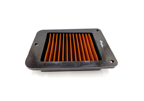 <ul>
<li>Single-layer polyester</li>
<li>P08 material is currently used in MotoGP and WSBK</li>
<li>Innovative polyester material allows for consistent airflow</li>
<li>Steel wire mesh with epoxy varnish finish</li>
<li>Optimized filter surface area provides more airflow, more power, and more filtration</li>
<li>Increased air permeability and filtration efficiency when compared to cotton air filters</li>
<li>Airflow: 5,050 l/m<sup>2</sup>/sec. / Filtration: 80&mu;m</li>
<li>Can be cleaned using only compressed air</li>
<li>Dry filter, no oil treatments required</li>
<li>Direct OEM replacement</li>
<li>1-year warranty</li>
</ul>
<div class="moretab" data-title="Product Details">
<p><iframe src="%%GLOBAL_ShopPathSSL%%/content/Descriptions/Sprint_Filter_Product_Details_Tab_P08.html" width="575" height="500" frameborder="0"></iframe></p>
</div>
<div class="moretab" data-title="Technical">
<p><strong>OEM Reference:</strong> SYM 17211-HZ4-000</p>
</div>