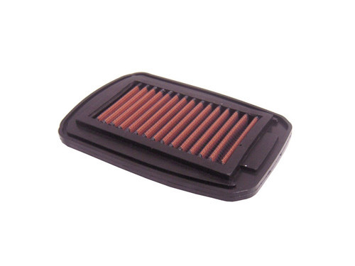 <ul>
<li>Single-layer polyester</li>
<li>P08 material is currently used in MotoGP and WSBK</li>
<li>Innovative polyester material allows for consistent airflow</li>
<li>Steel wire mesh with epoxy varnish finish</li>
<li>Optimized filter surface area provides more airflow, more power, and more filtration</li>
<li>Increased air permeability and filtration efficiency when compared to cotton air filters</li>
<li>Airflow: 5,050 l/m<sup>2</sup>/sec. / Filtration: 80&mu;m</li>
<li>Can be cleaned using only compressed air</li>
<li>Dry filter, no oil treatments required</li>
<li>Direct OEM replacement</li>
<li>1-year warranty</li>
</ul>
<div class="moretab" data-title="Product Details">
<p><iframe src="%%GLOBAL_ShopPathSSL%%/content/Descriptions/Sprint_Filter_Product_Details_Tab_P08.html" width="575" height="500" frameborder="0"></iframe></p>
</div>