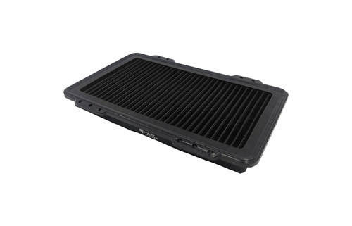 <ul>
<li>Single-layer water-resistant polyester</li>
<li>P08 F1-85 material currently used in MotoGP and WSBK</li>
<li>Highest existing permeability of any air filter on the market</li>
<li>Innovative polyester material allows for consistent airflow</li>
<li>Steel wire mesh with epoxy varnish finish</li>
<li>Patented PTFE (Teflon&trade;) treatment creates a water-resistant barrier</li>
<li>Optimized filter surface area provides more airflow, more power, and more filtration</li>
<li>Increased air permeability and filtration efficiency when compared to cotton air filters</li>
<li>Airflow: 15,000 l/m<sup>2</sup>/sec. / Filtration: 85&mu;m</li>
<li>Can be cleaned using only compressed air</li>
<li>Dry filter, no oil treatments required</li>
<li>Direct OEM replacement</li>
<li>1-year warranty</li>
<li><em>See technical tab for additional fitment listing</em></li>
</ul>
<div class="moretab" data-title="Product Details">
<p><iframe src="%%GLOBAL_ShopPathSSL%%/content/Descriptions/Sprint_Filter_Product_Details_Tab_P08F1_85.html" width="575" height="500" frameborder="0"></iframe></p>
</div>