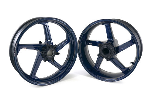 <ul>
<li><span style="color: #666666; font-weight: bold;">SIZE :</span> 3.5" x 17" and 6.0" x 17"</li>
<li><span style="color: #666666; font-weight: bold;">BEARINGS :</span> Includes Worldwide Bearings steel bearings</li>
<li><span style="color: #666666; font-weight: bold;">WEIGHT :</span> Front: 6.55 lb. (2.97 kg) / Rear: 8.65 lb. (3.92 kg)<br /> Add 0.45 lb. (0.20 kg) with Worldwide Bearings steel bearings</li>
<li><span style="color: #666666; font-weight: bold;">STATIC LOAD RATING :</span> Front: 341 lb. (155 kg) / Rear: 617 lb. (280 kg)<br /> <a style="color: red;" href="http://blog.brocksperformance.com/bst-wheel-load-rating-information/" target="_blank"><strong>Click Here: Important Load Rating Safety Information</strong></a></li>
<li><span style="color: #666666; font-weight: bold;">MATERIALS :</span> Carbon fiber and aluminum</li>
<li><span style="color: #666666; font-weight: bold;">STYLE :</span> Slanted, five-spoke configuration</li>
<li><span style="color: #666666; font-weight: bold;">VALVE STEMS :</span> BST Ultra-High-Speed (UHS) 90-degree, aluminum stems and caps</li>
<li><span style="color: #666666; font-weight: bold;">APPROVALS :</span> DOT E and JWL for street and track use</li>
<li><span style="color: #666666; font-weight: bold;">FITMENT :</span> Direct OEM replacement (Aftermarket sprocket required: <a style="color: blue;" href="%%GLOBAL_ShopPathSSL%%/wheels/sprockets/rear-sprockets/bst-sprockets/" target="_blank">Vortex Aluminum</a> or <a style="color: blue;" href="%%GLOBAL_ShopPathSSL%%/wheels/sprockets/rear-sprockets/ceracarbon-for-bst/" target="_blank">CeraCarbon Hybrid</a>)</li>
<li><span style="color: #666666; font-weight: bold;">WARRANTY :</span> 2 Years</li>
</ul>
<p><strong><a style="color: blue;" href="%%GLOBAL_ShopPathSSL%%/content/brocknm/PDFS/BST_Star_TEK_Technical_Bulletin_2024_Rev2.pdf" target="_blank">Technical Bulletin for Star TEK Wheels (PDF)</a></strong></p>
<div class="moretab" data-title="Product Details">
<p><iframe src="%%GLOBAL_ShopPathSSL%%/content/Descriptions/BST_Wheels_Star_TEK_Product_Details_Tab.html" width="575" height="500" frameborder="0"></iframe></p>
</div>
<div class="moretab" data-title="Technical">
<p><iframe src="%%GLOBAL_ShopPathSSL%%/content/Descriptions/BST_Wheels_Star_TEK_Technical_Tab.html" width="575" height="500" frameborder="0"></iframe></p>
</div>