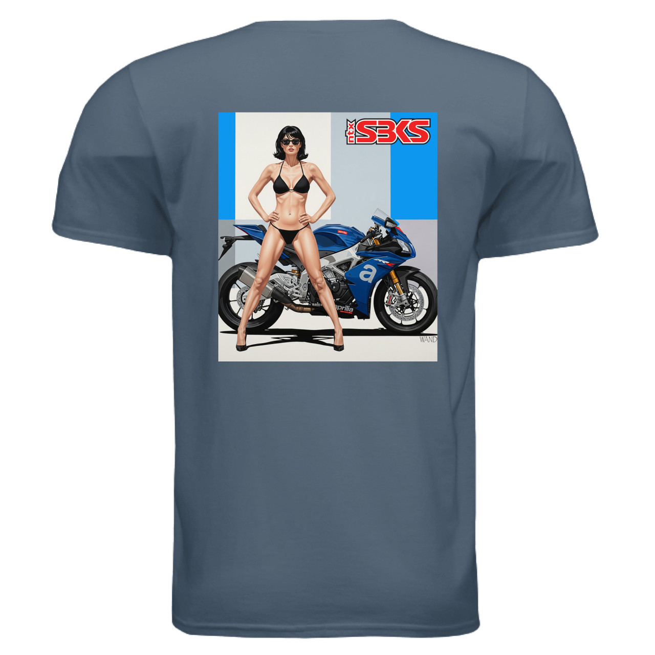 INDIGO BLUE - BACK