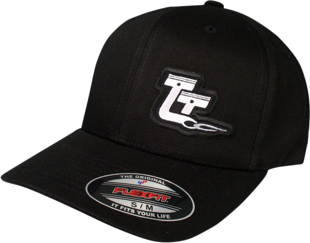 Throttle Threads Throttle Threads Curved Bill Hat Tt446H51Bksm