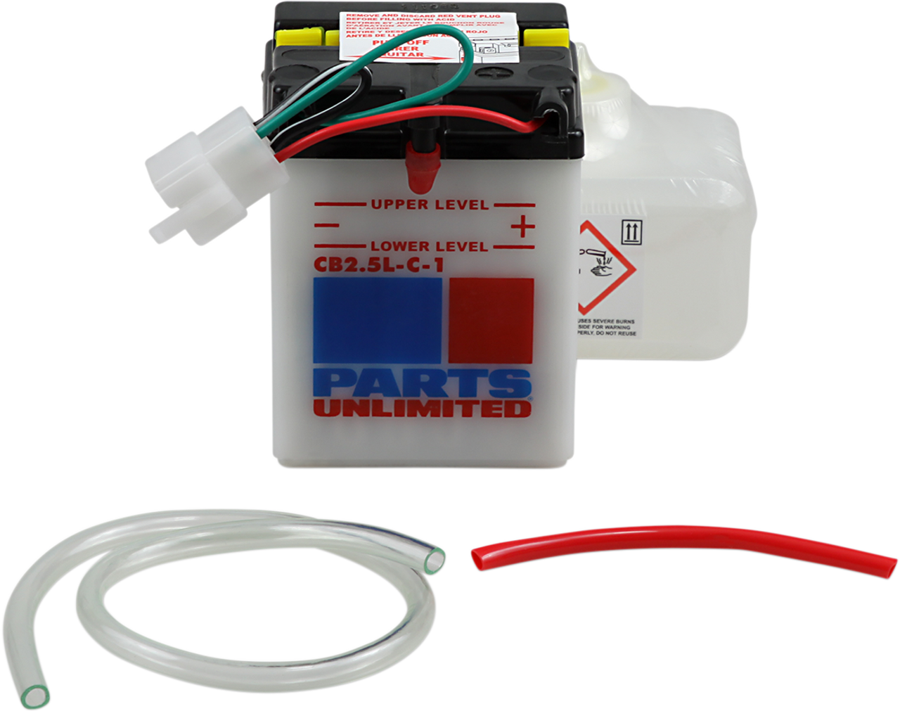 PARTS UNLIMITED Heavy-Duty 12v Battery Kit 2113-0153