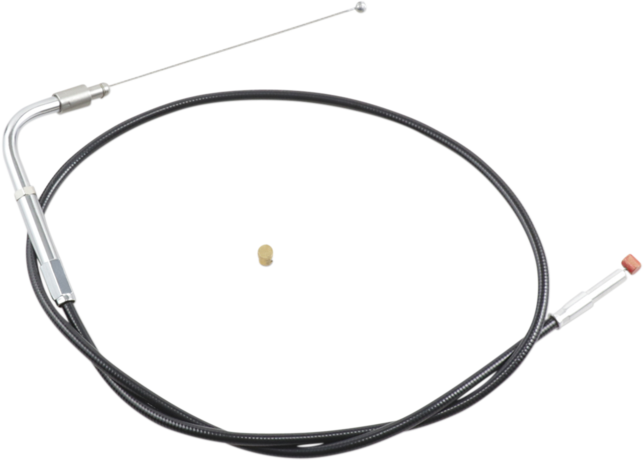 Barnett Black Vinyl Throttle Idle Cable 1013040019