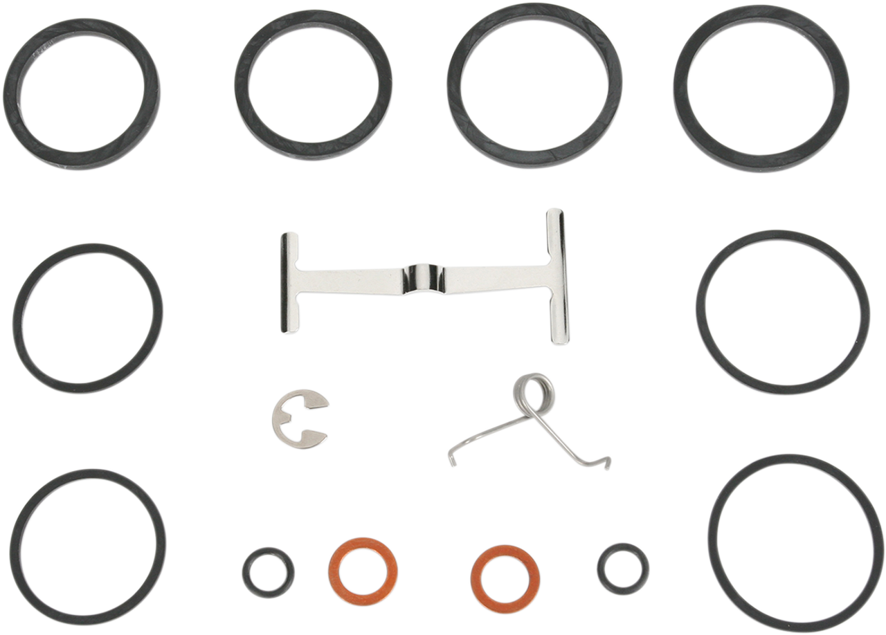 Hawg Halters 4-Piston Brake Caliper Rebuild Kit Hhi501002