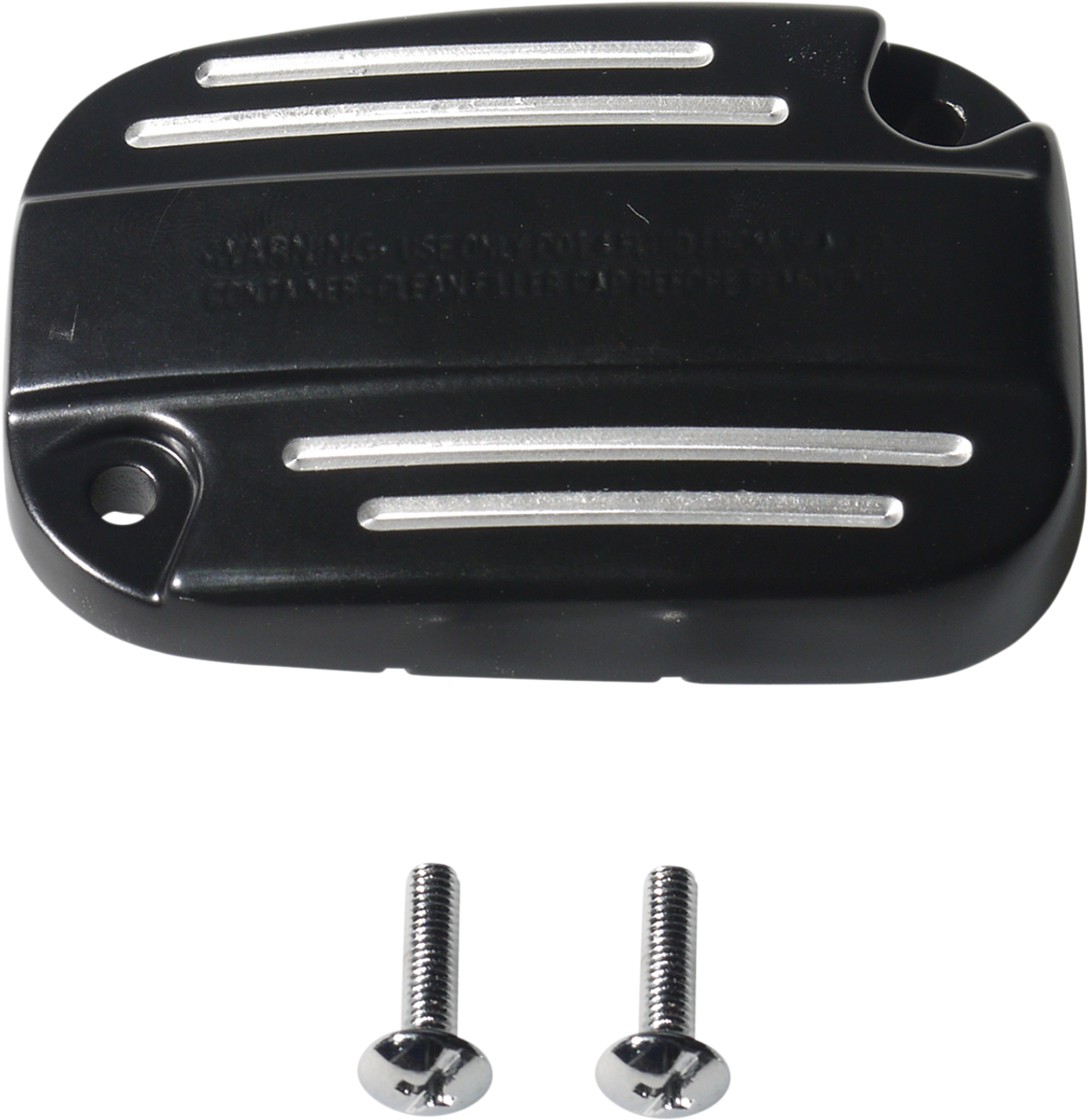 DRAG SPECIALTIES Front Brake Master Cylinder Cover 0611-0190