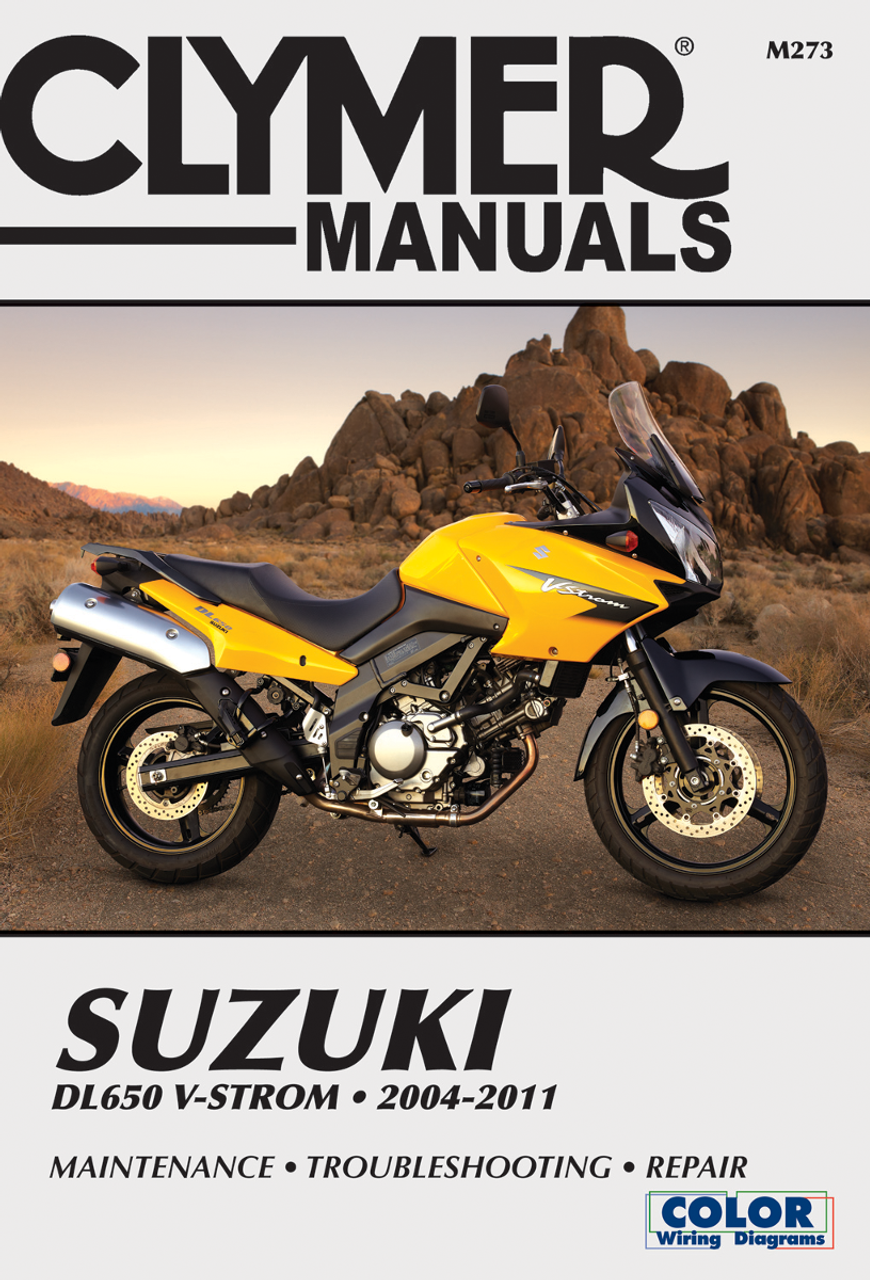 Clymer Motorcycle Repair Manual Suzuki Cm273