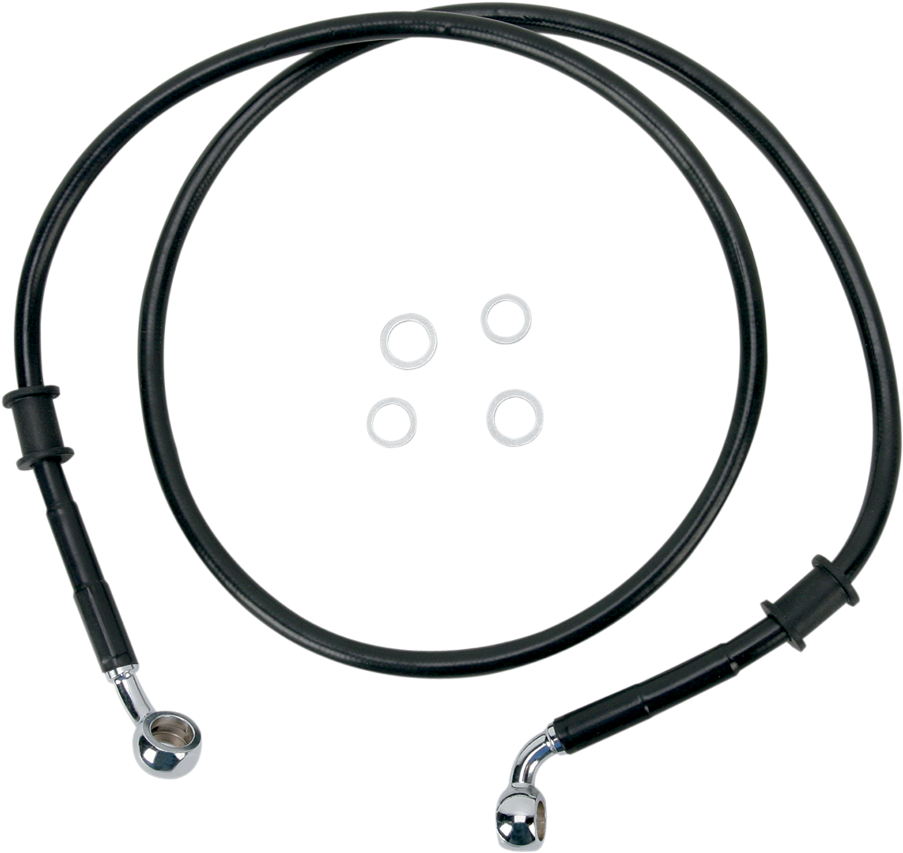 DRAG SPECIALTIES Stainless Steel Brake Line Kit 1741-2786