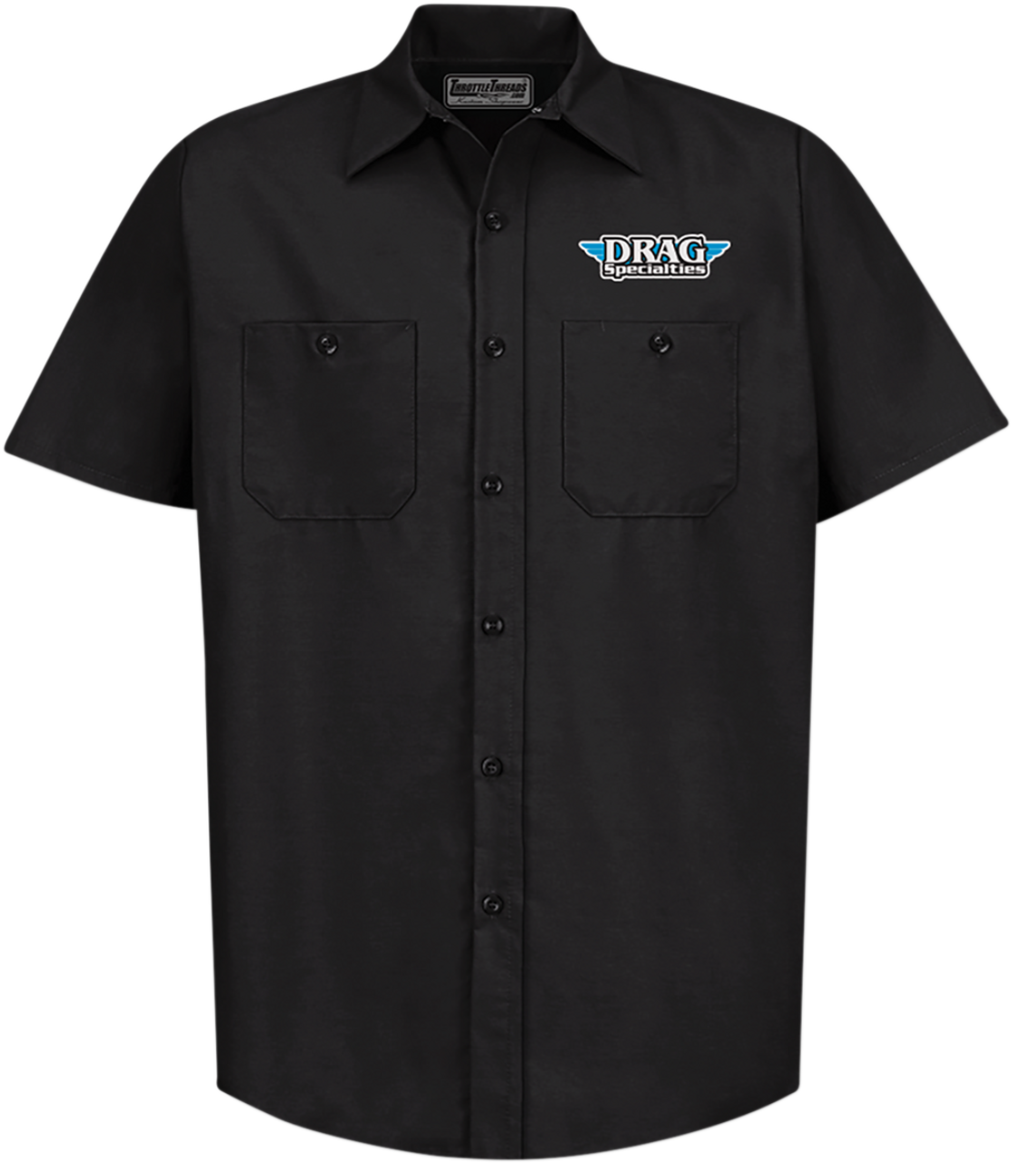 Throttle Threads Drag Specialties Shop Shirt Drg31St24Bksm