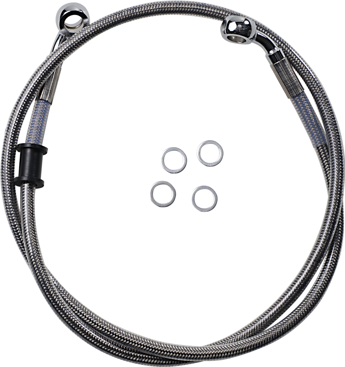 DRAG SPECIALTIES Stainless Steel Brake Line Kit 1741-5844