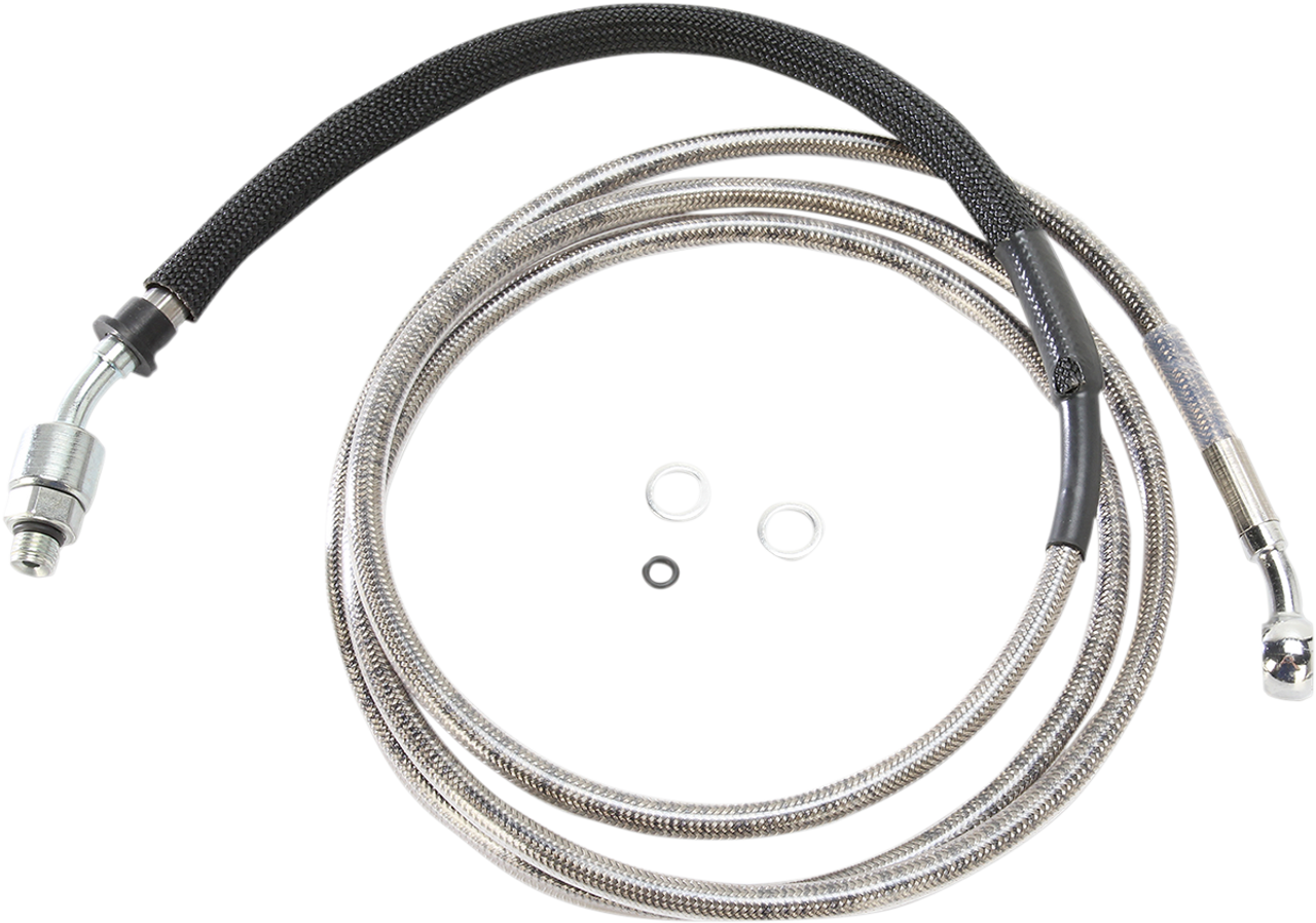 DRAG SPECIALTIES Stainless Steel Hydraulic Clutch Line 0661-0003