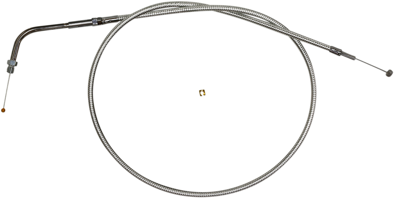 Magnum Shielding Sterling Chromite Ii« Braided Cable For Harley-Davidson Throttle 3363S