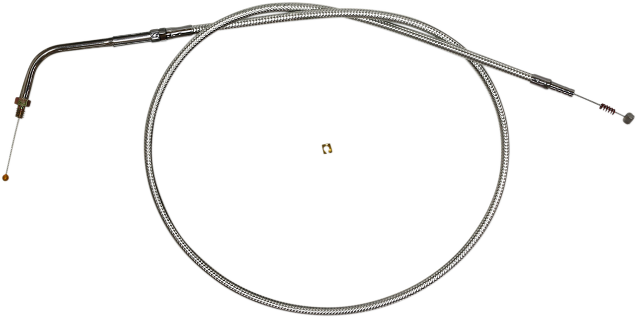 Magnum Shielding Sterling Chromite Ii« Braided Cable For Harley-Davidson Idle 3463S