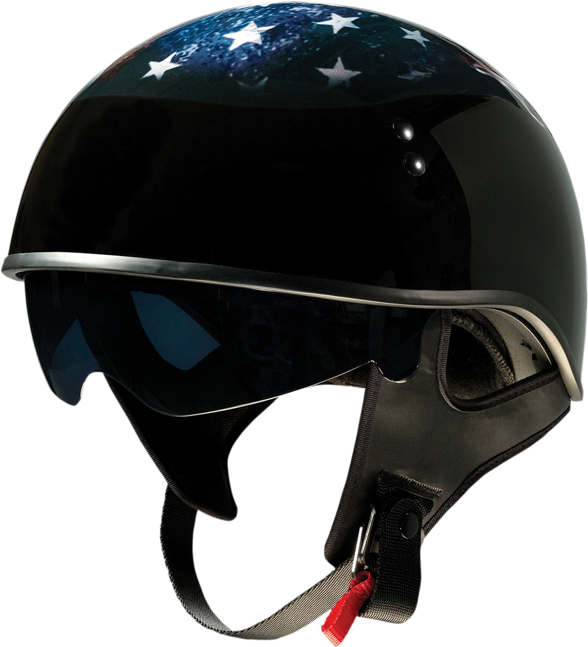 Z1R Vagrant USA Skull Helmet 0103-1309