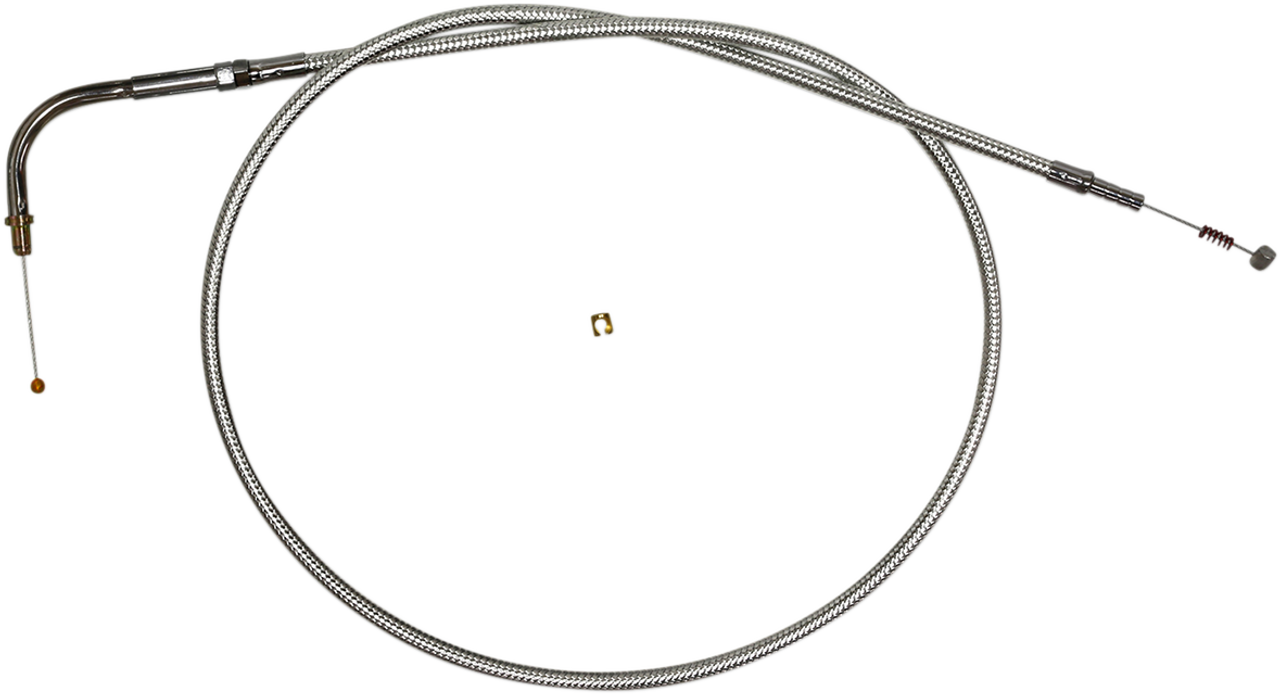 Magnum Shielding Sterling Chromite Ii« Braided Cable For Harley-Davidson Idle 342112