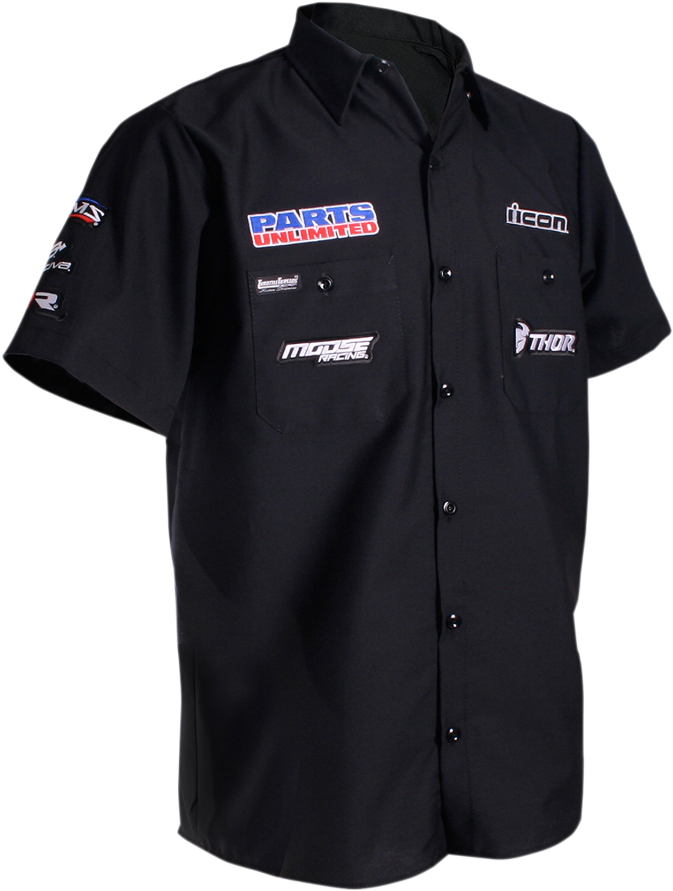 Throttle Threads Parts Unlimited Shop Shirt Psu32S24Bk3R