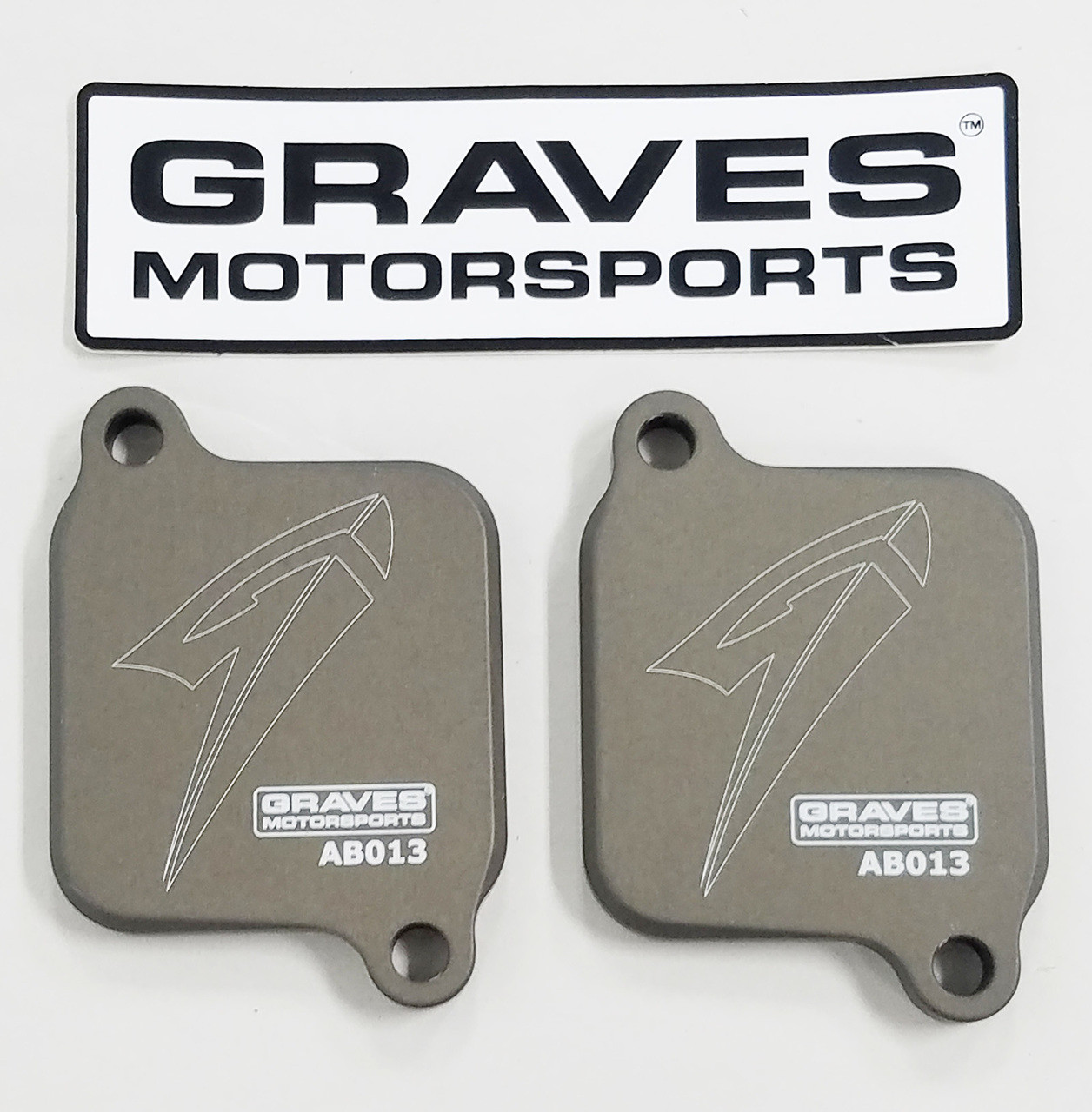 Suzuki GSX-R 1000 Smog Block Off Plates
