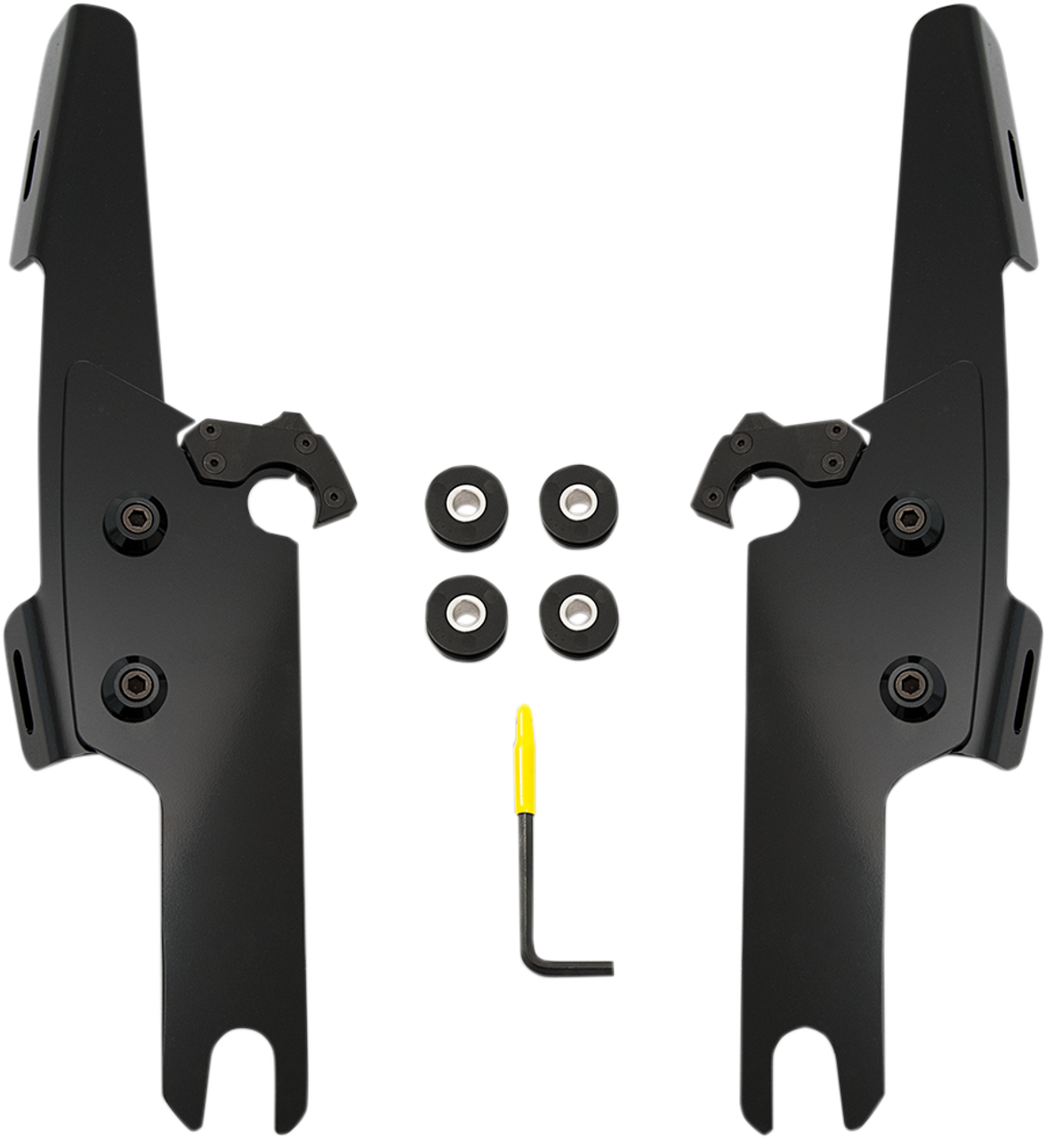 Memphis Shades Fats Slim Windshield Trigger-Lock Complete Mount Kit Meb2017