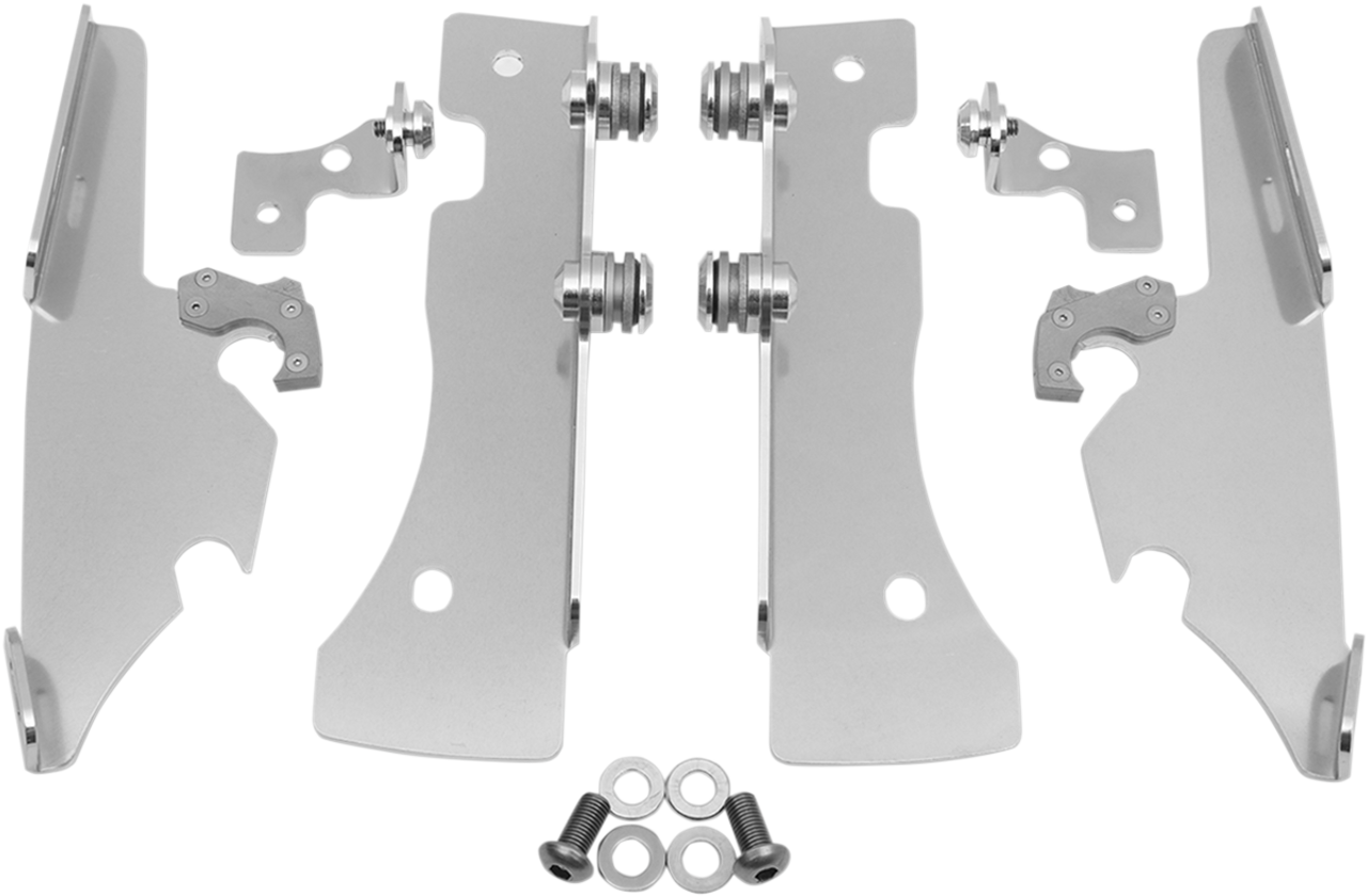 Memphis Shades Fats Slim Windshield Trigger-Lock Complete Mount Kit Mem8981