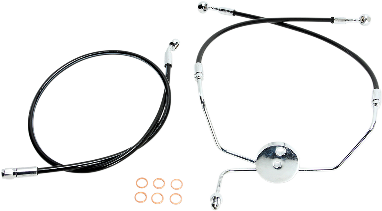 Magnum Shielding Xr Stainless Extreme Response Front Brakeline Kit Sbc130733