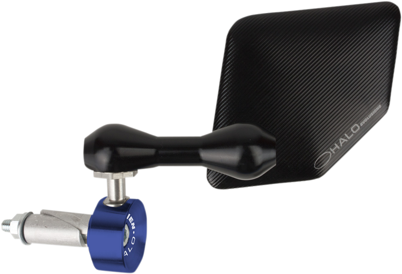 Driven Racing Halo Stainless Steel Bar End Mirror Dhbmrbl