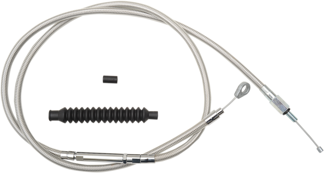 La Choppers Stainless Steel Braided Clutch Cable La8100C13