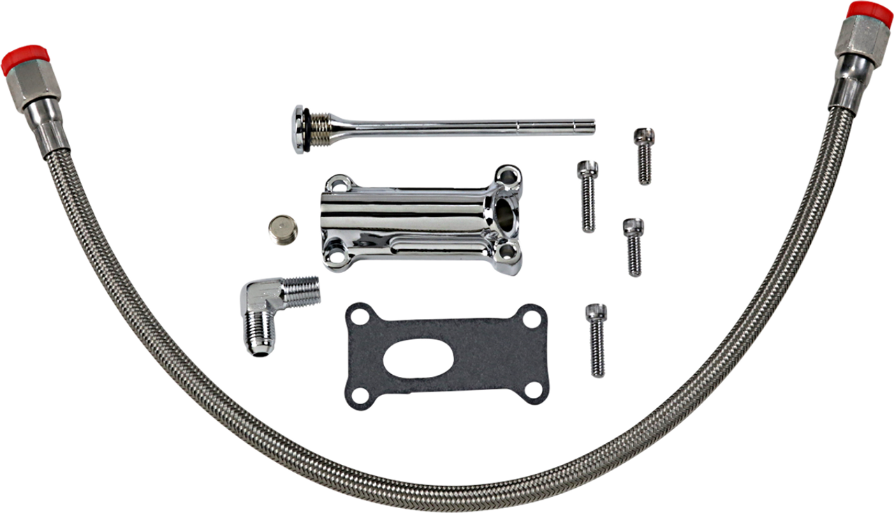DRAG SPECIALTIES Engine Oil Spout 0710-0255