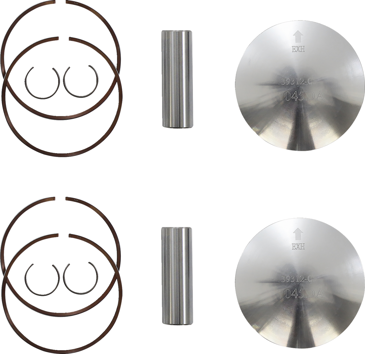 Wossner Piston Kit For 2 Stroke K7045D0502