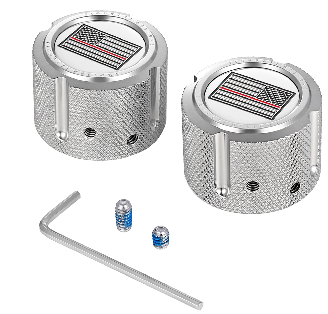 Figurati Designs Front Axle Nut Cover Fd73Facss