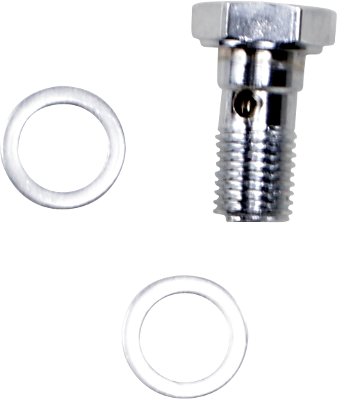 DRAG SPECIALTIES Universal Chrome Steel Banjo Bolt 1204-2723