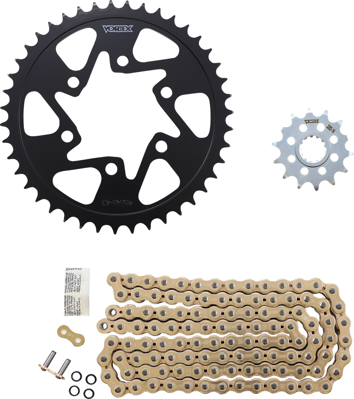Vortex Chain And Sprocket Kit Ckg4218
