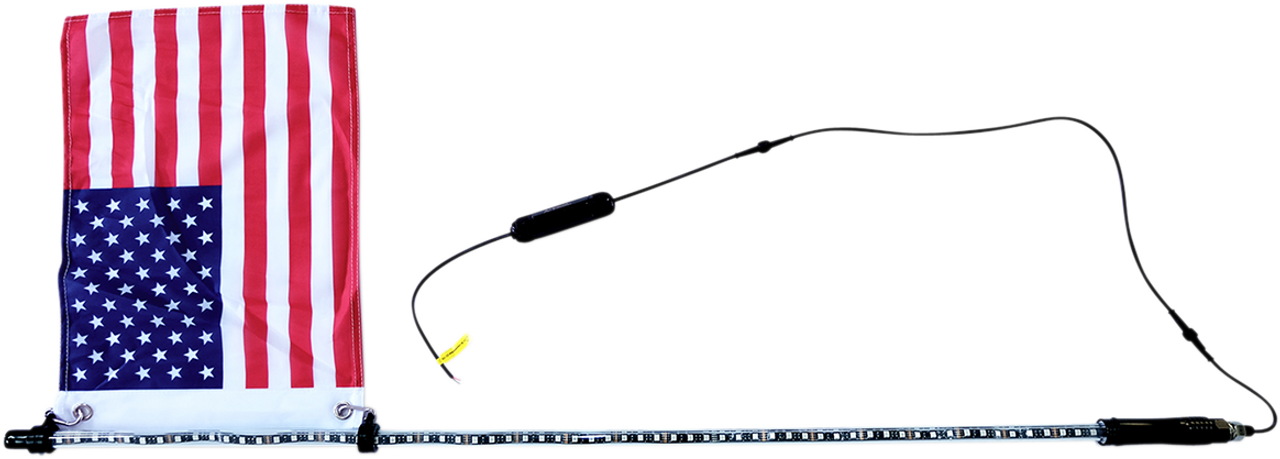 Brite-Lites Led Color-Changing Whip Rod Blutvwhip4