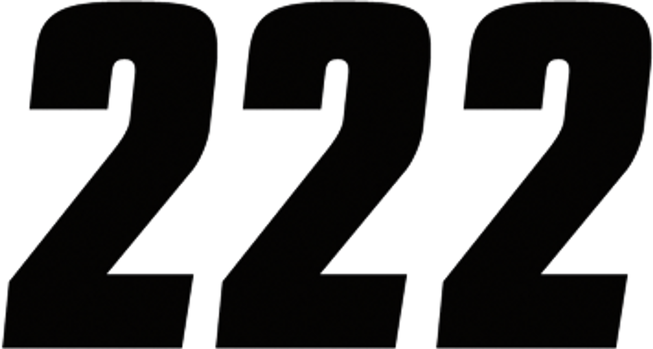 Factory Effex Number Stickers 890082