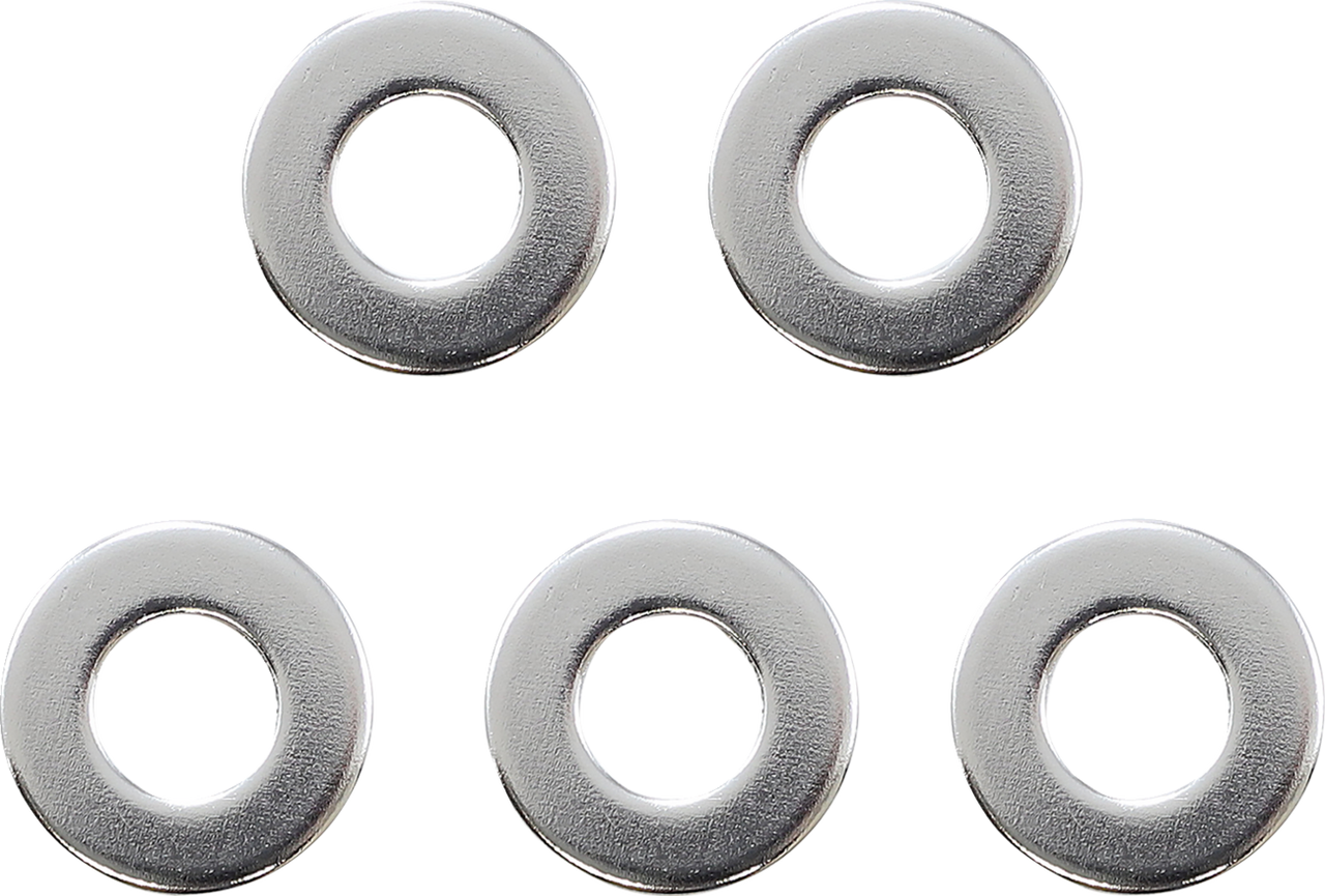 DRAG SPECIALTIES Chrome Axle Washer 0214-1973
