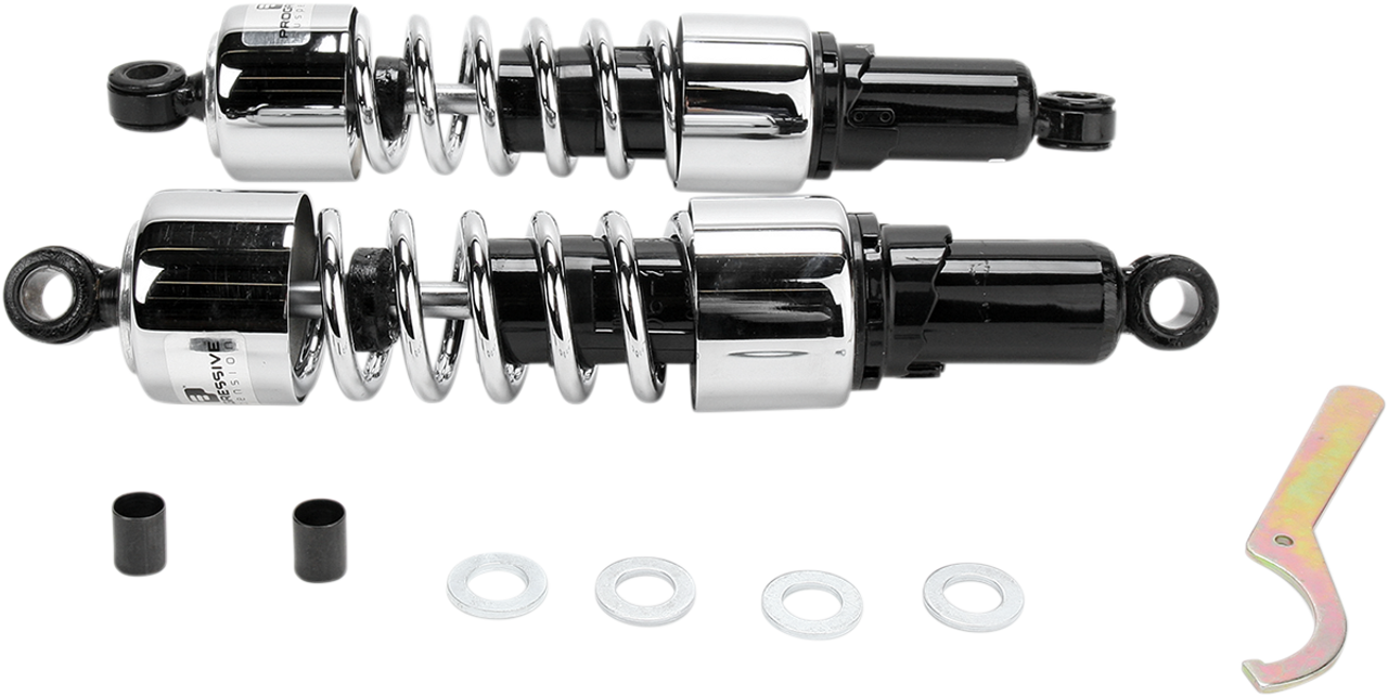 Progressive Suspension 412 Series Cruiser Shocks Heavy Duty 4124226C