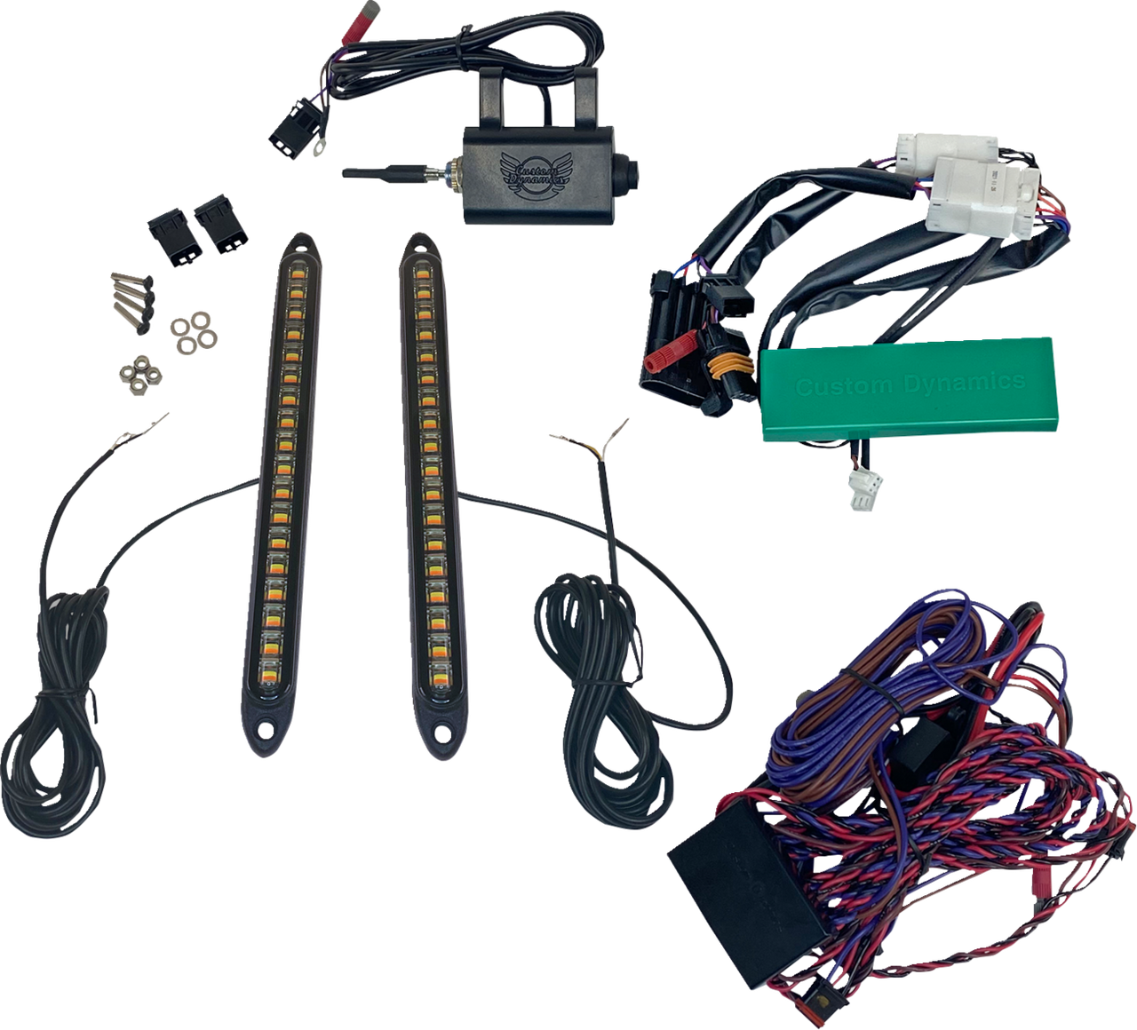 Custom Dynamics Front & Rear Turn Signal Kit Cdsxsrzrtrail