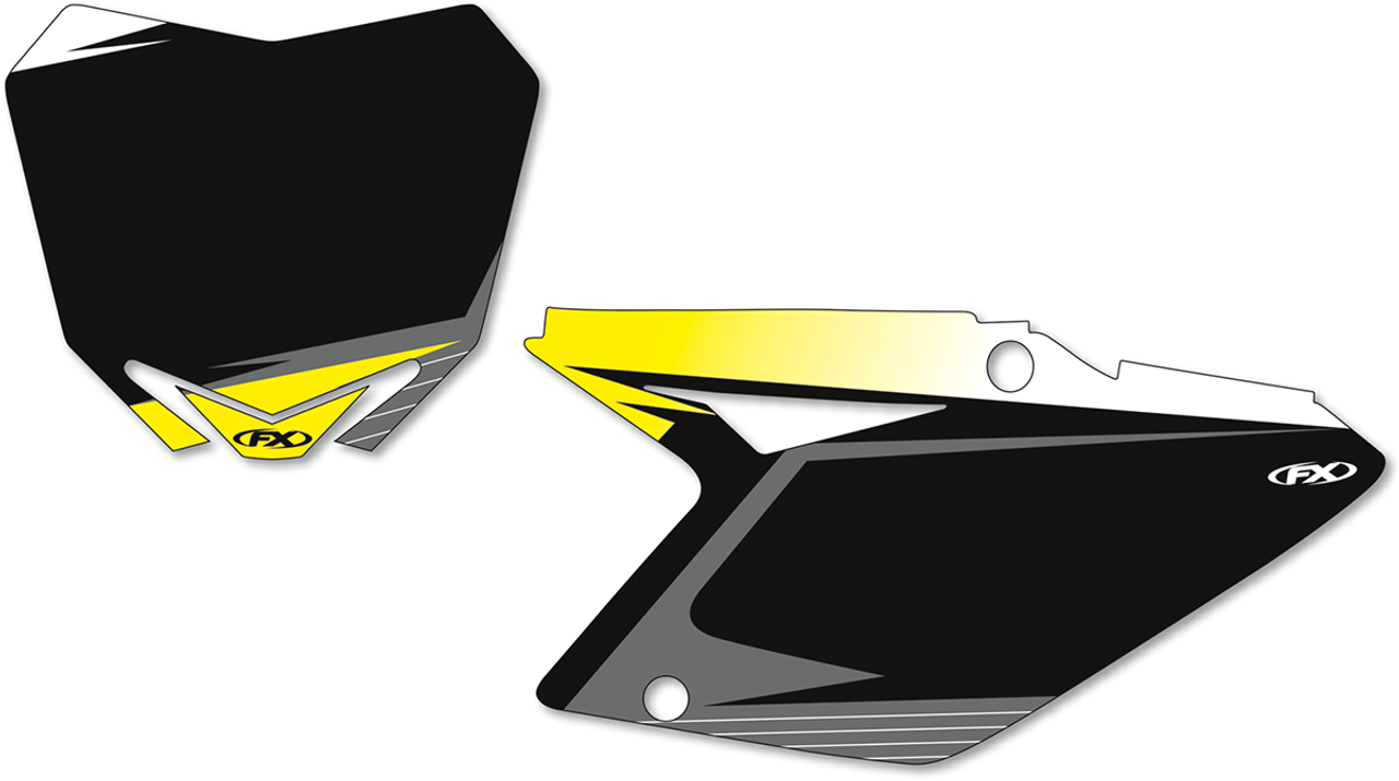 Factory Effex Pre-Cut Graphic Number Plate Kit 1264420