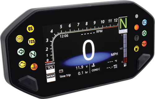 Koso North America Rx-4 Multi Function Speedometer Tachometer Ba081100