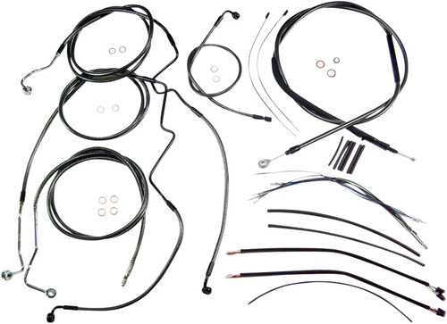 Magnum Shielding Black Pearl Designer Handlebar Installation Kit 487843