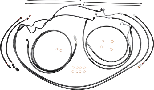 Magnum Shielding Karbonfibr Designer Handlebar Installation Kit 787842