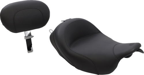 Mustang Wide Solo Seat With Removable Backrest 79600