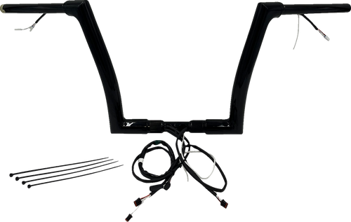 Fat Baggers Inc. Ez Install Wired 1-1 2" Flat Top Handlebar Kit 601312B