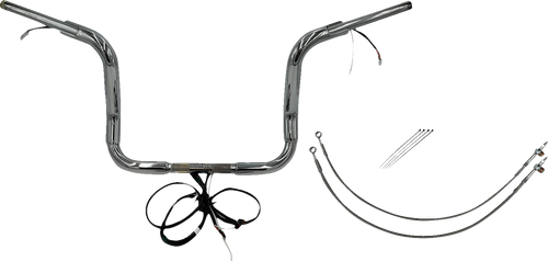 Fat Baggers Inc. Ez Install Wired 1-1 2" Round Top Handlebar Kit 802512